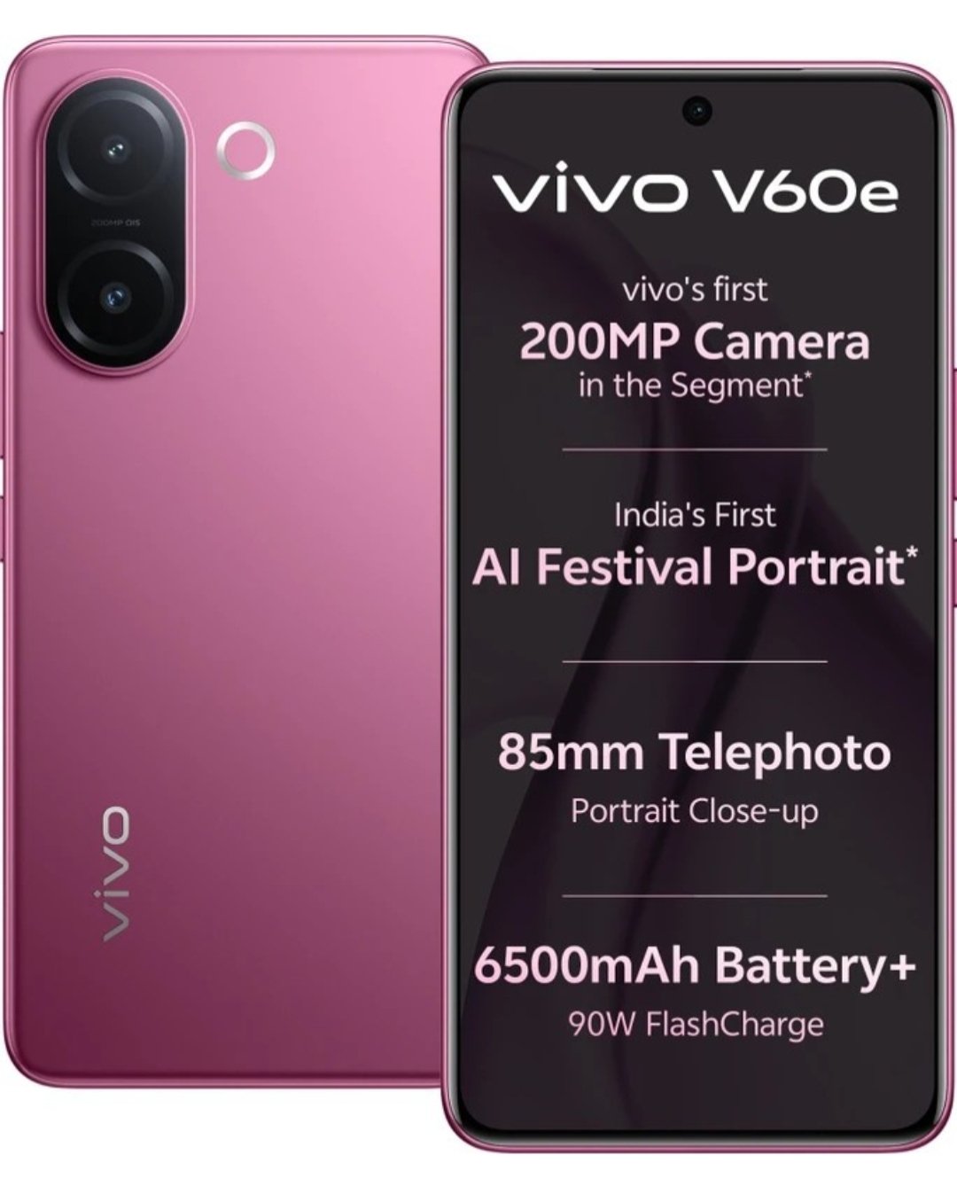 Vivo V60E 5g (Elite Purple)