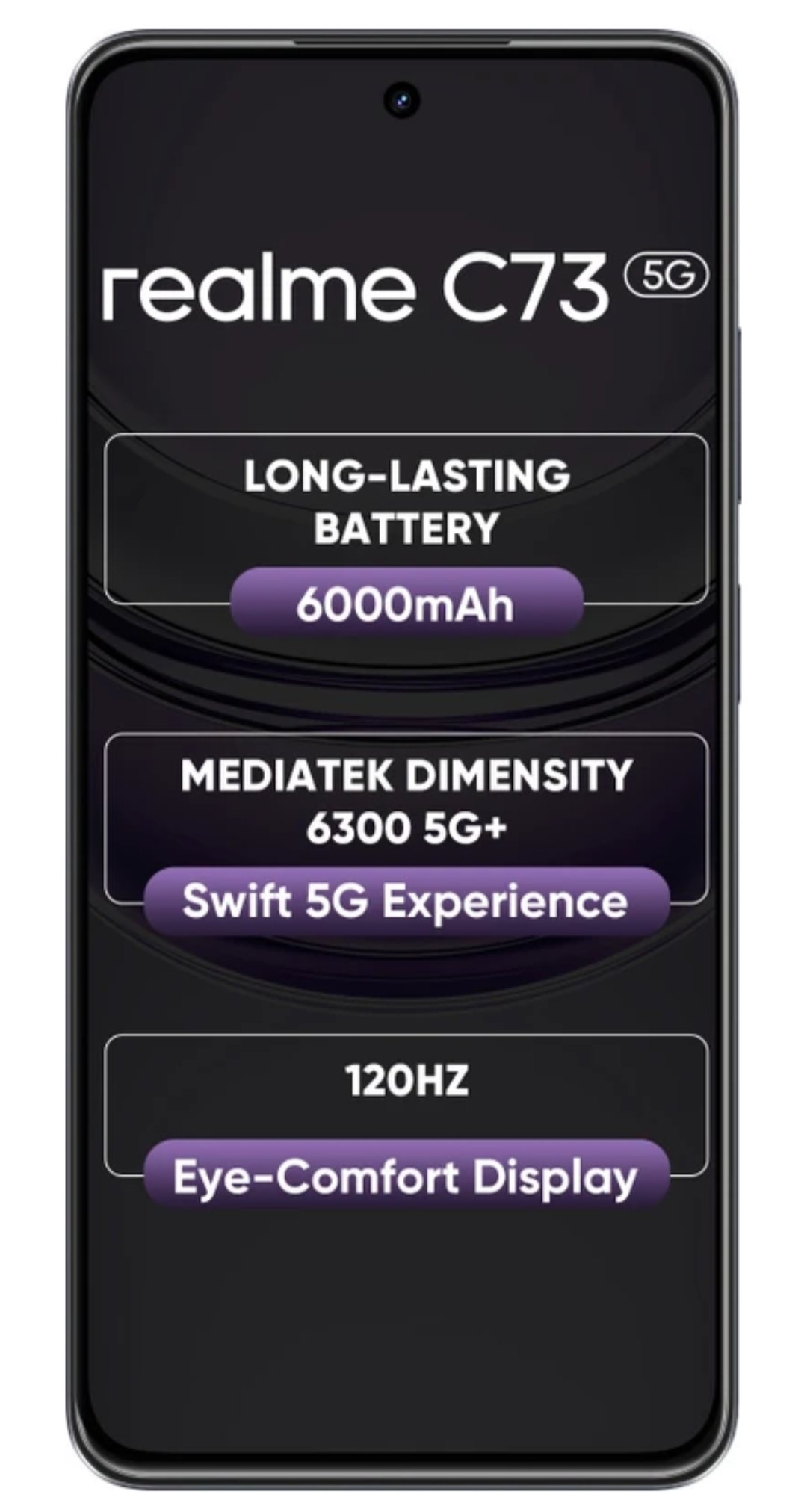 Realme C73 5g ( Onyx Black)