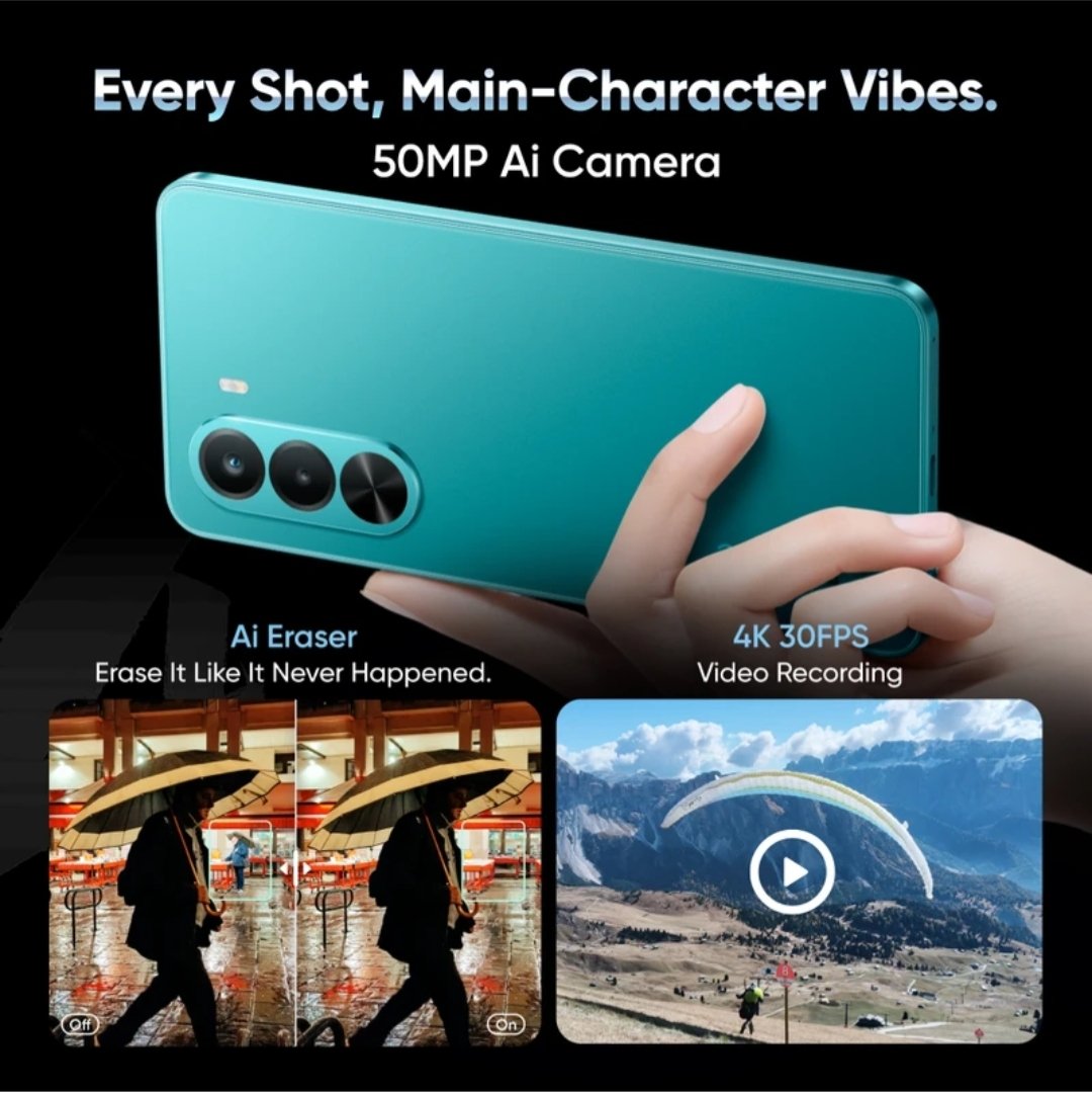 Realme P4X 5g (Lake Green)