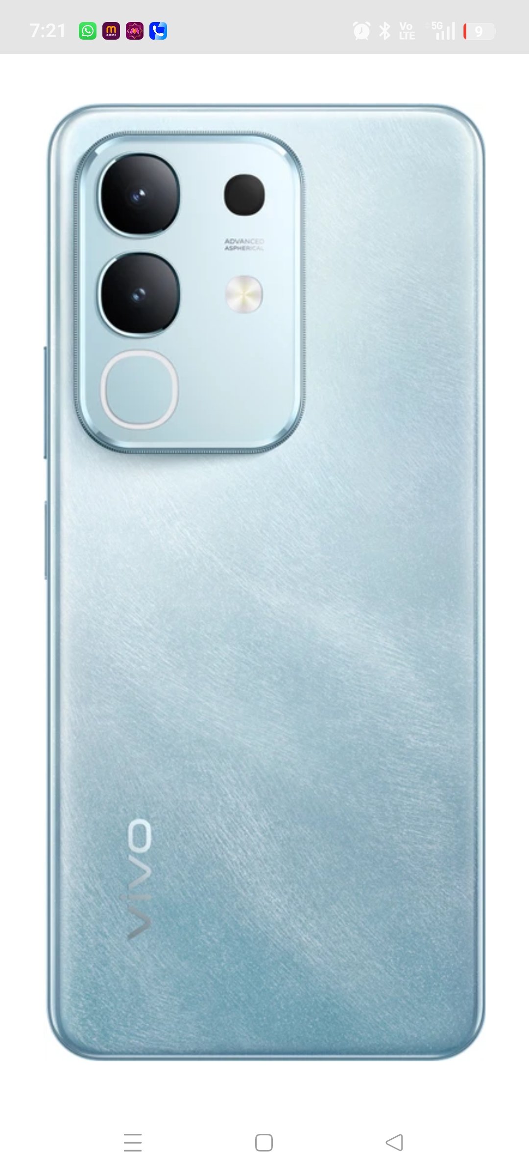 Vivo T4X 5g (Marine Blue)