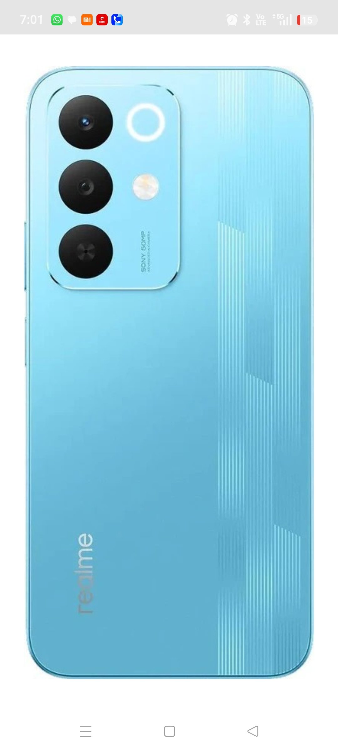 Realme Narzo 90X 5g (Flash Blue)