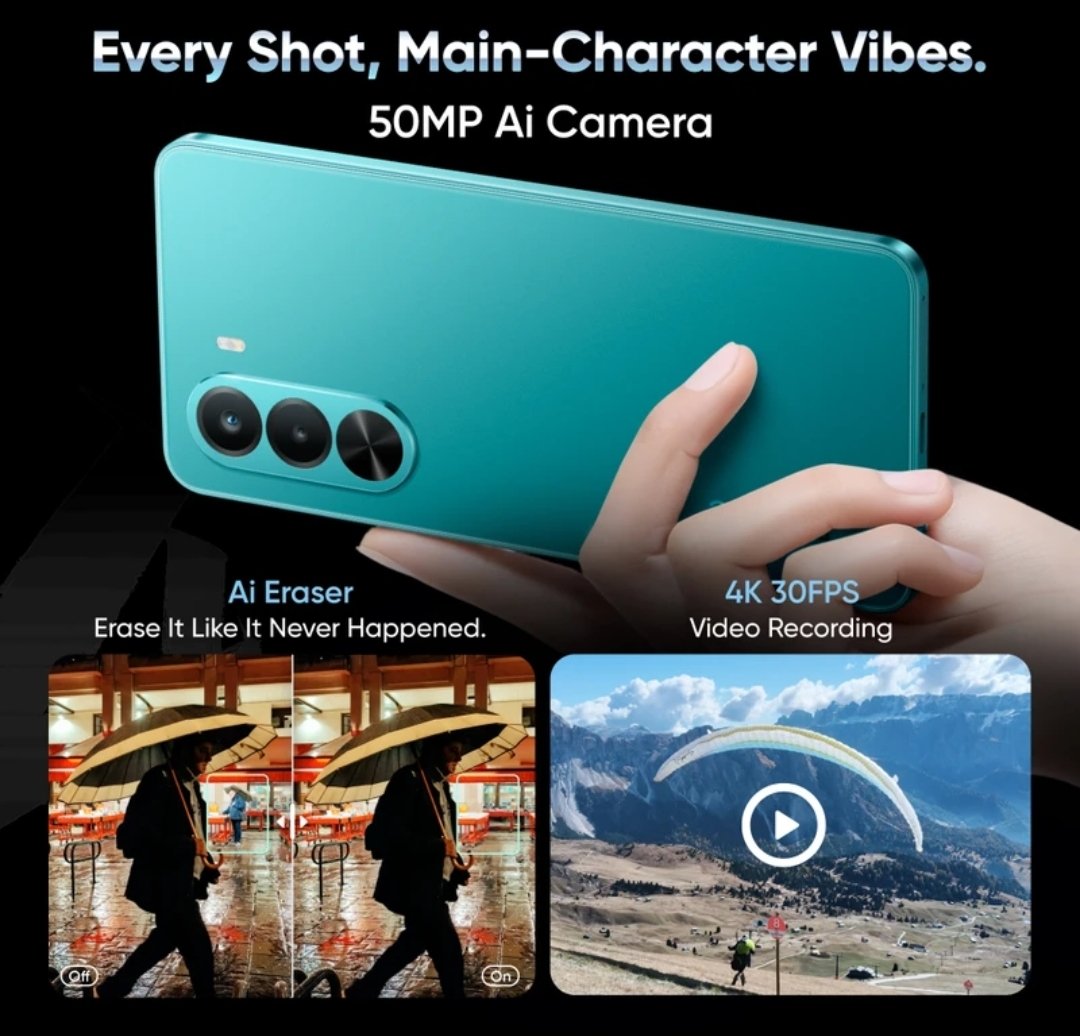 Realme P4X 5G (Lake Green)