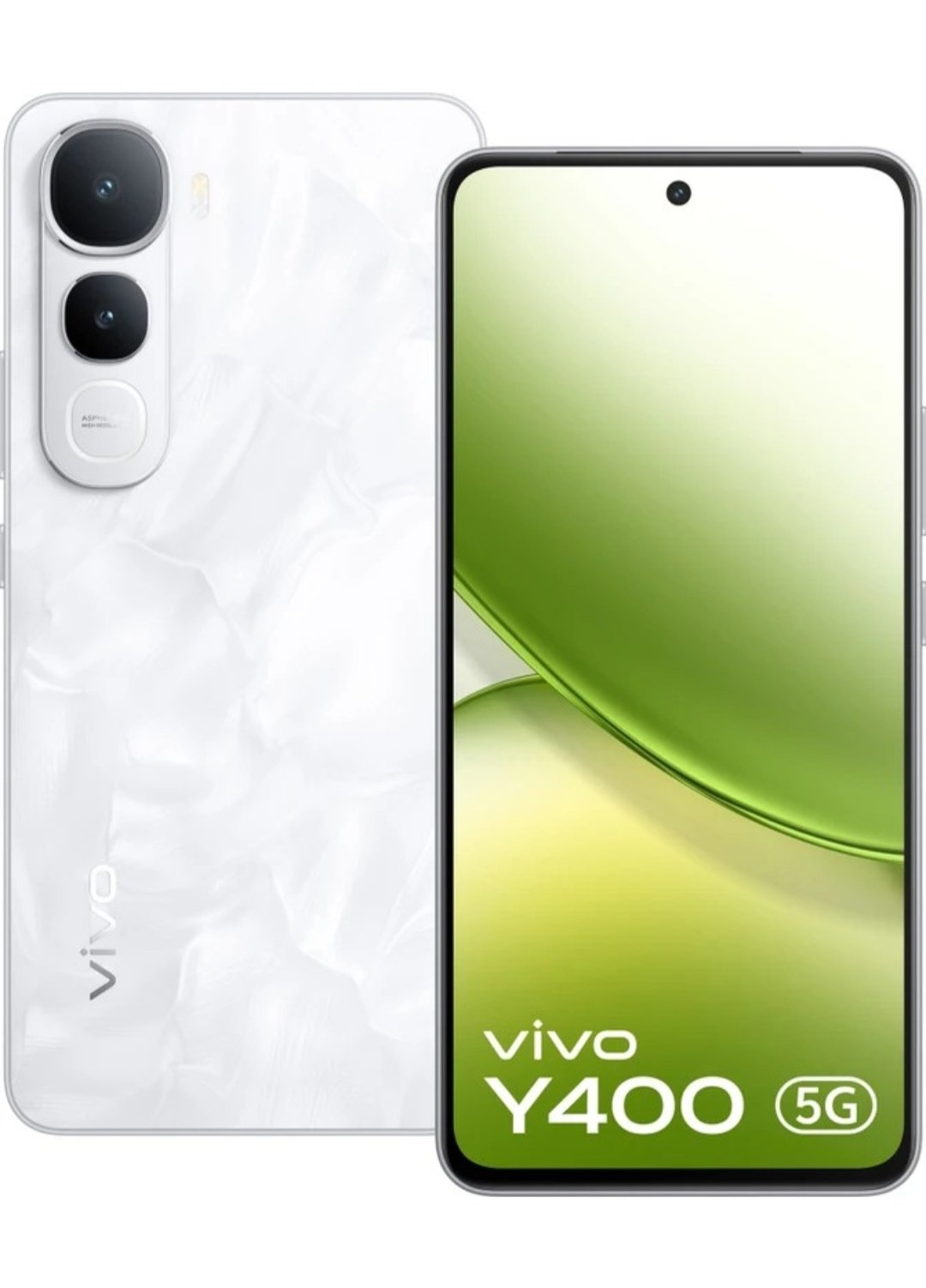 VIVO Y400 5G (Glam White,)