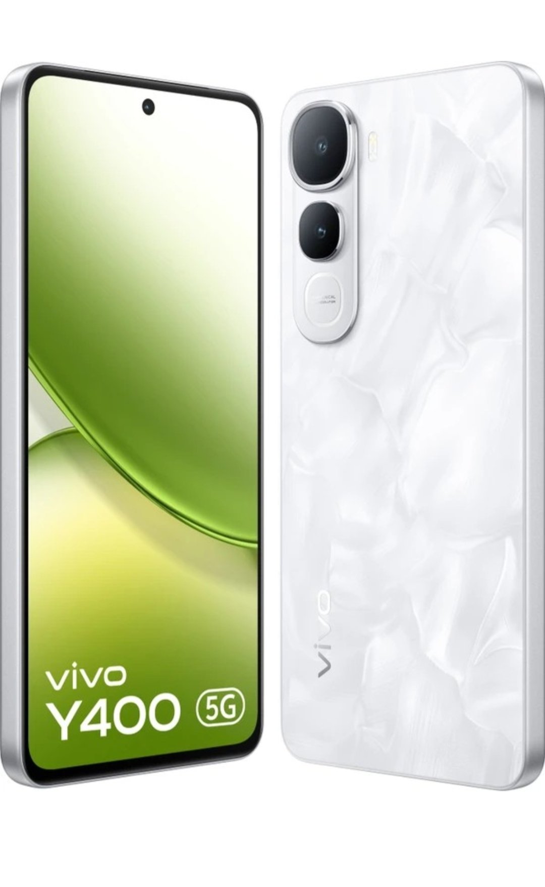 VIVO Y400 5G (Glam White,)