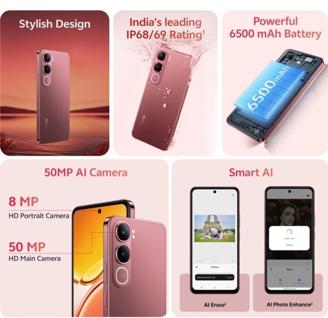 VIVO Y31 5G (ROSE RED)