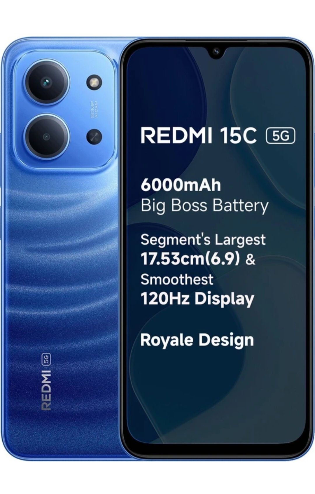 Redmi 15C 5G (Moonlite Blue)