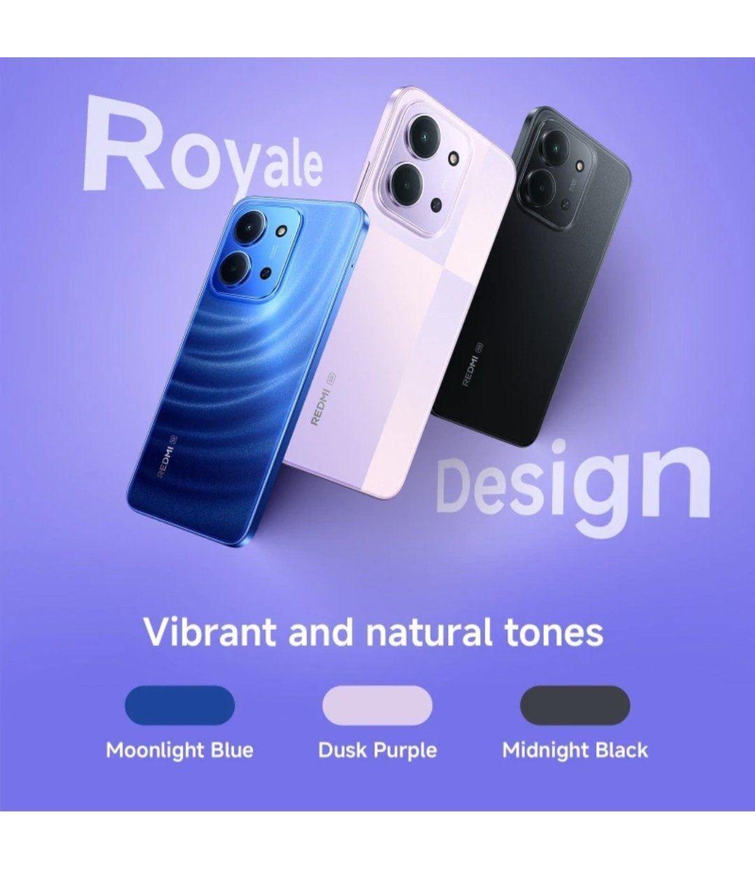 Redmi 15C 5G (Moonlite Blue)