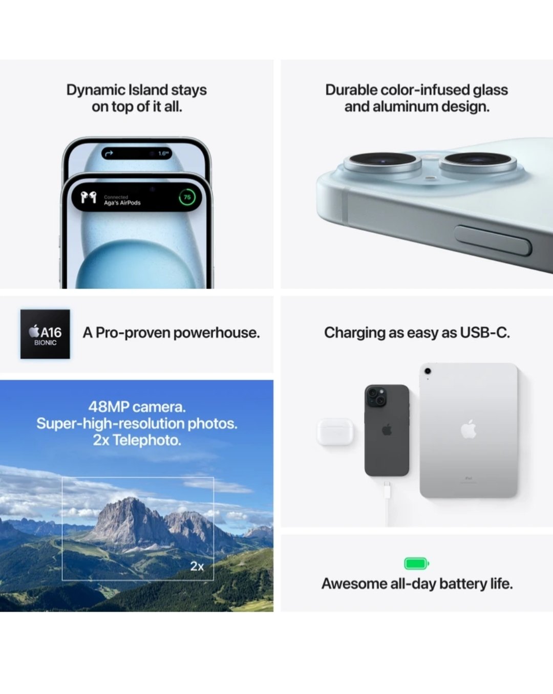 iPhone 15 (Black 128)