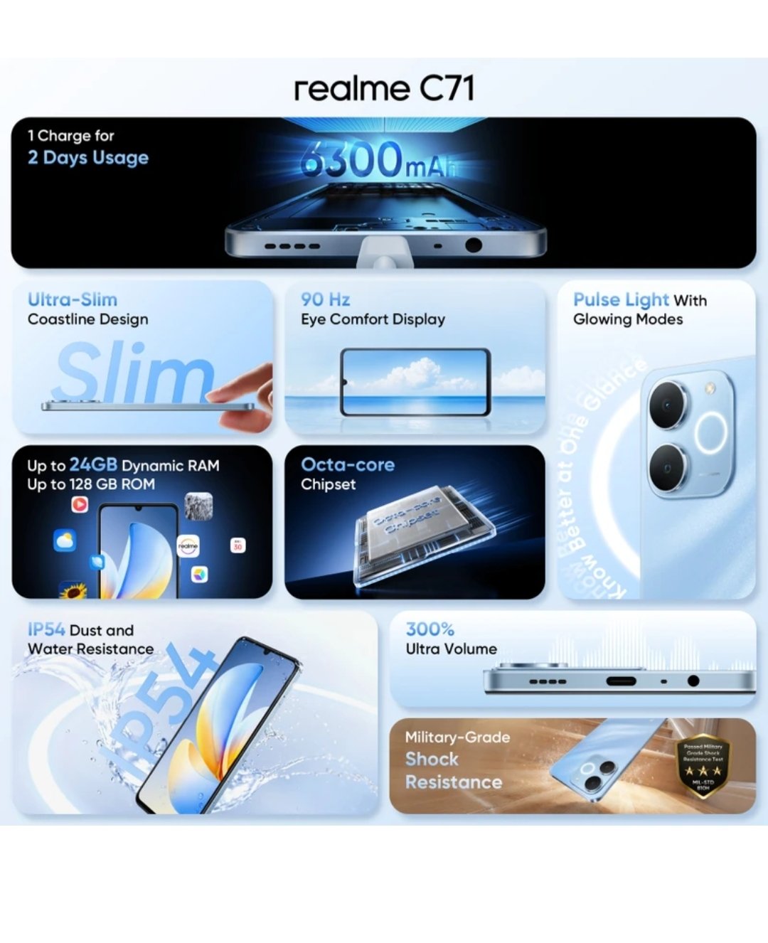 REALME C71 4G (Sea Blue)