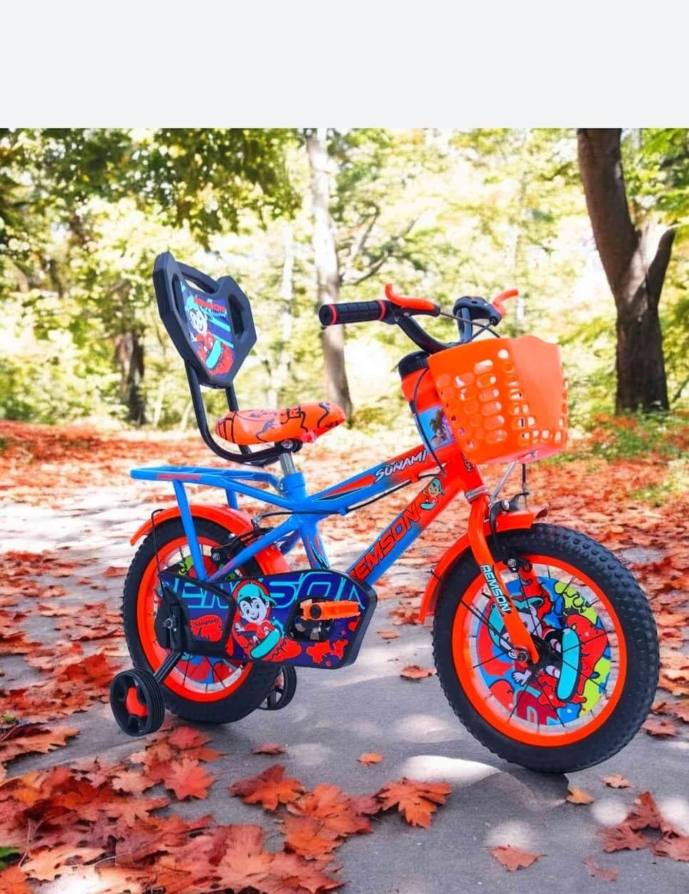 Remson Sunami Kids 16T Bicycle for Boys and Girls.