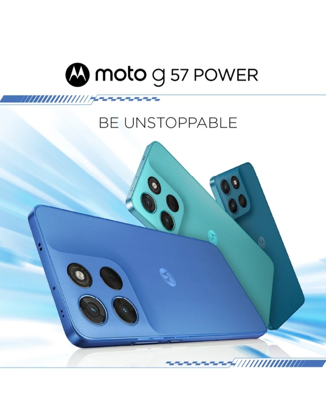 MOTO G57 POWER 5G ( Pantone Regatta)