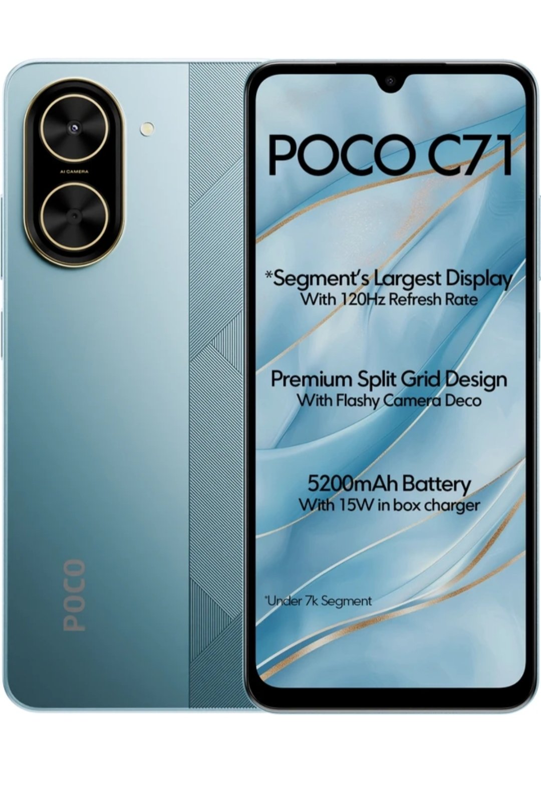 POCO C71 4G (Cool Blue)