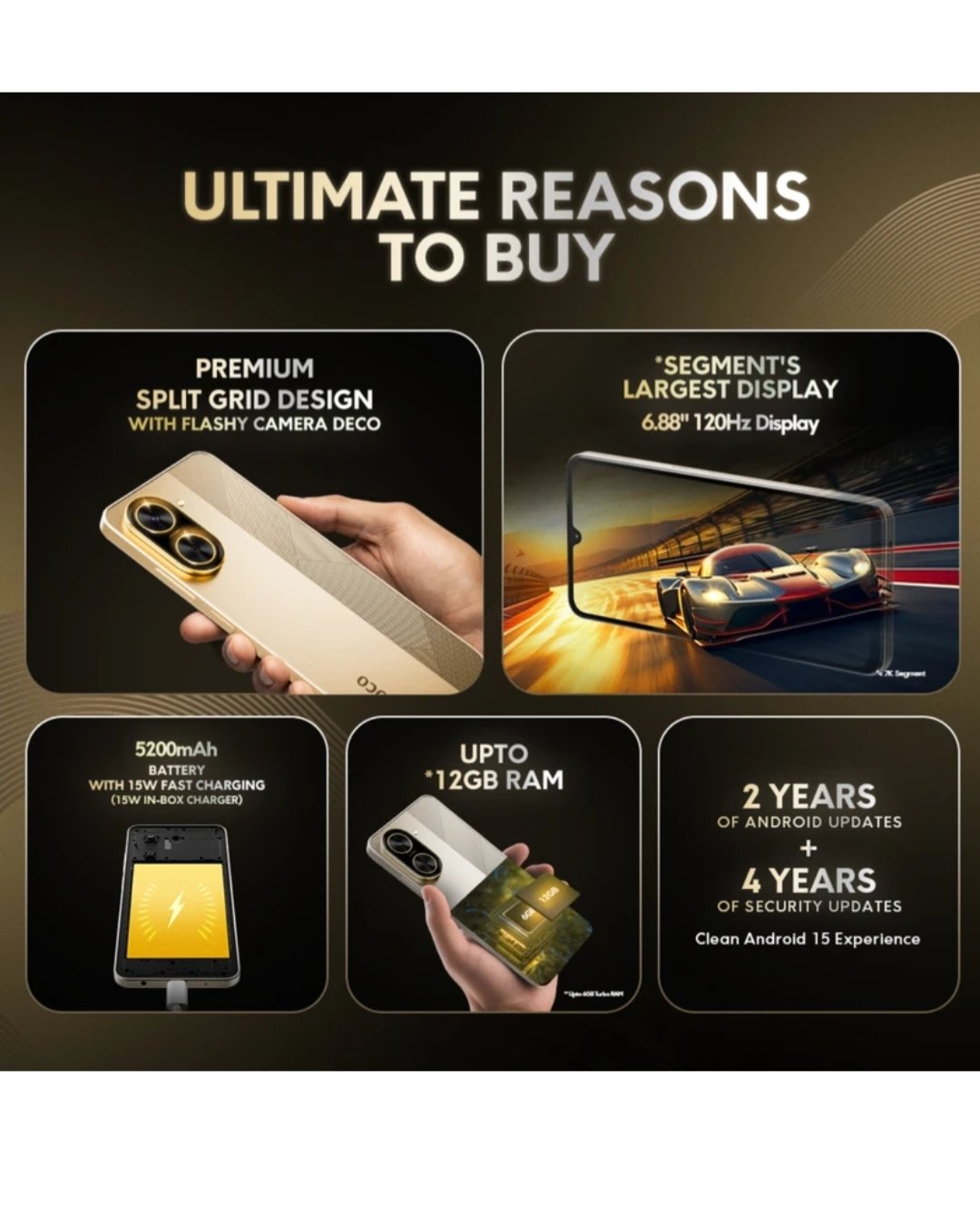 POCO C71 4G (Cool Blue)