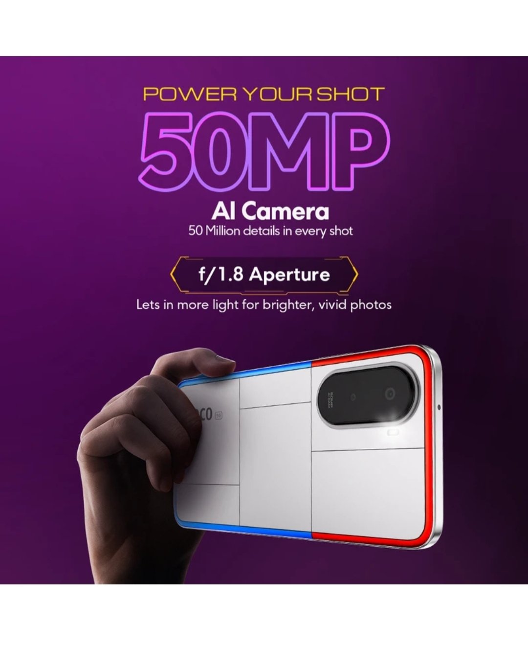 POCO M7 PLUS 5G (Aqua Blue)