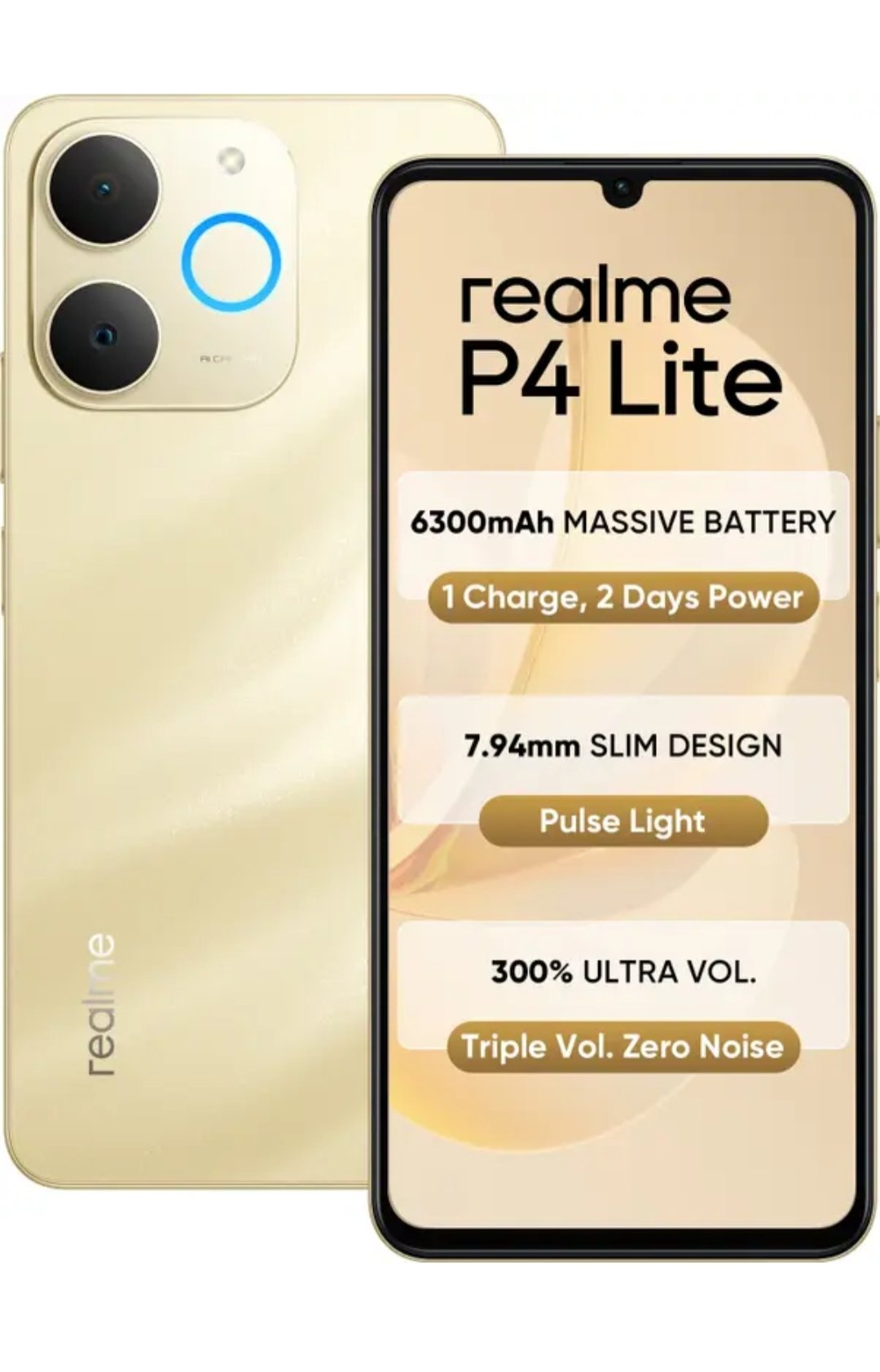 REALME P4 LITE 4G (Beach Gold)